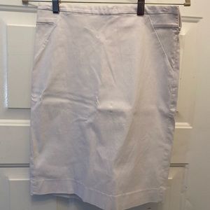 Simple White Skirt size 2